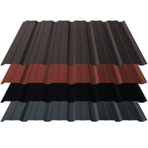 Trapezblech T18+ | Wand | 0,50 mm | Stahl | 36 µm ThyssenKrupp ICE Crystal