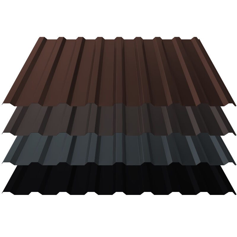 Trapezblech T20+ | Dach | 0,50 mm | Stahl | 35 µm Mattpolyester 1 Trapezblech T20+ | Dach | 0,50 mm | Stahl | 35 µm Mattpolyester