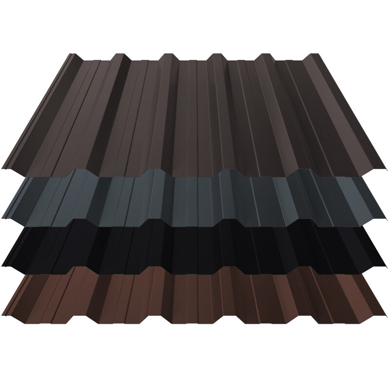 Trapezblech T35+ | Dach | 0,50 mm | Stahl | 35 µm Mattpolyester 1 Trapezblech T35+ | Dach | 0,50 mm | Stahl | 35 µm Mattpolyester