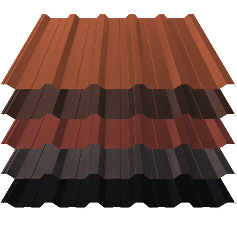 Trapezblech T35+ | Dach | 0,50 mm | Stahl | 50 µm Superior HB 1 Trapezblech T35+ | Dach | 0,50 mm | Stahl | 50 µm Superior HB