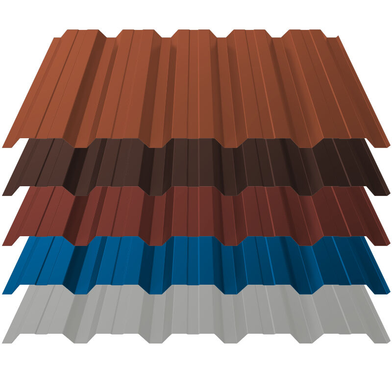 Trapezblech T35+ | Wand | 0,50 mm | Stahl | Verzinkt – ZINKOMAG, Aluzink, 25 µm Polyester 1 Trapezblech T35+ | Wand | 0,50 mm | Stahl | Verzinkt – ZINKOMAG, Aluzink, 25 µm Polyester