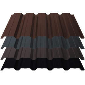 Trapezblech T35+ | Wand | 0,50 mm | Stahl | 35 µm Mattpolyester