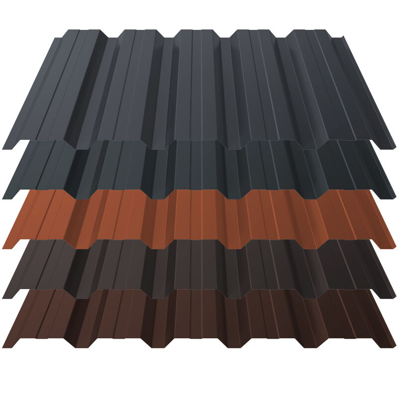 Trapezblech T35+ | Wand | 0,50 mm | Stahl | 50 µm Superior HB 1 Trapezblech T35+ | Wand | 0,50 mm | Stahl | 50 µm Superior HB