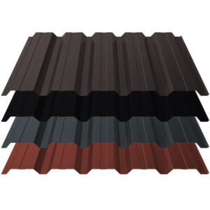 Trapezblech T35+ | Wand | 0,50 mm | Stahl | 36 µm ThyssenKrupp ICE Crystal