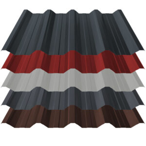 Trapezblech T50 | Dach | 0,70 mm | Stahl | Aluzink, 25 µm Polyester