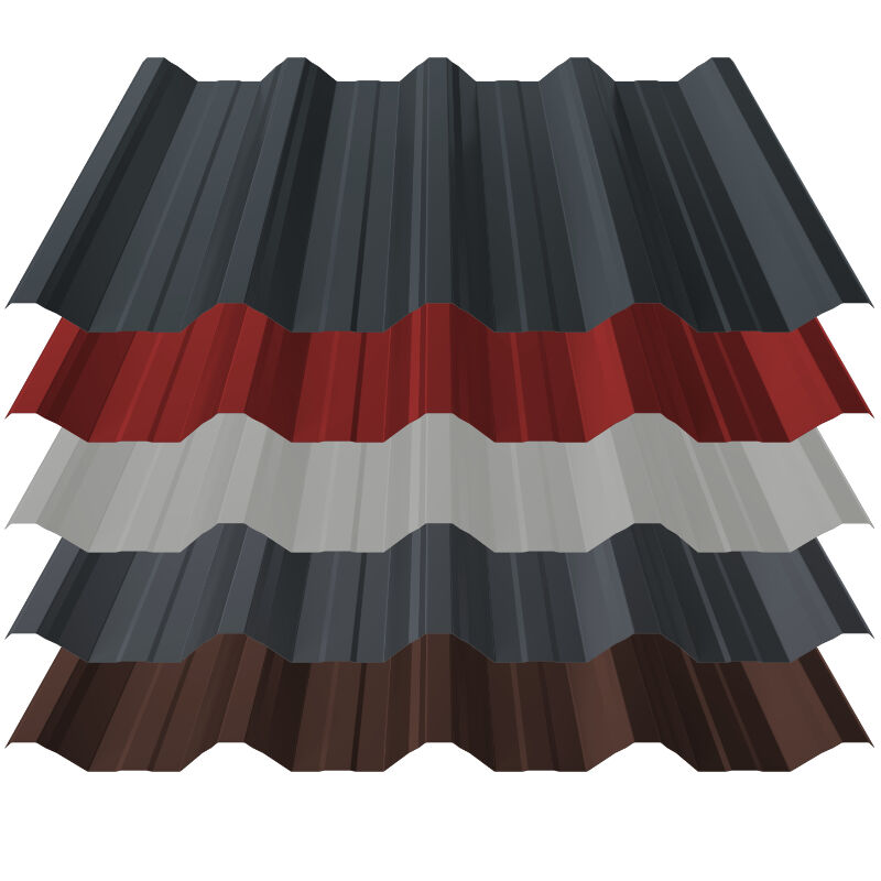 Trapezblech T50 | Dach | 0,70 mm | Stahl | Aluzink, 25 µm Polyester 1 Trapezblech T50 | Dach | 0,70 mm | Stahl | Aluzink, 25 µm Polyester