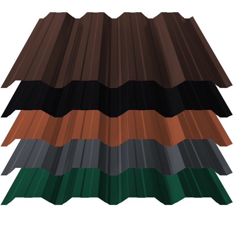 Trapezblech T50 | Wand | 0,50 mm | Stahl | 25 µm ThyssenKrupp Polyester 1 Trapezblech T50 | Wand | 0,50 mm | Stahl | 25 µm ThyssenKrupp Polyester