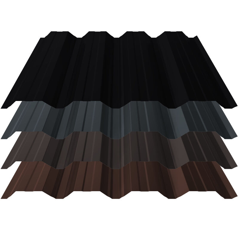 Trapezblech T50 | Wand | 0,50 mm | Stahl | 35 µm Mattpolyester 1 Trapezblech T50 | Wand | 0,50 mm | Stahl | 35 µm Mattpolyester