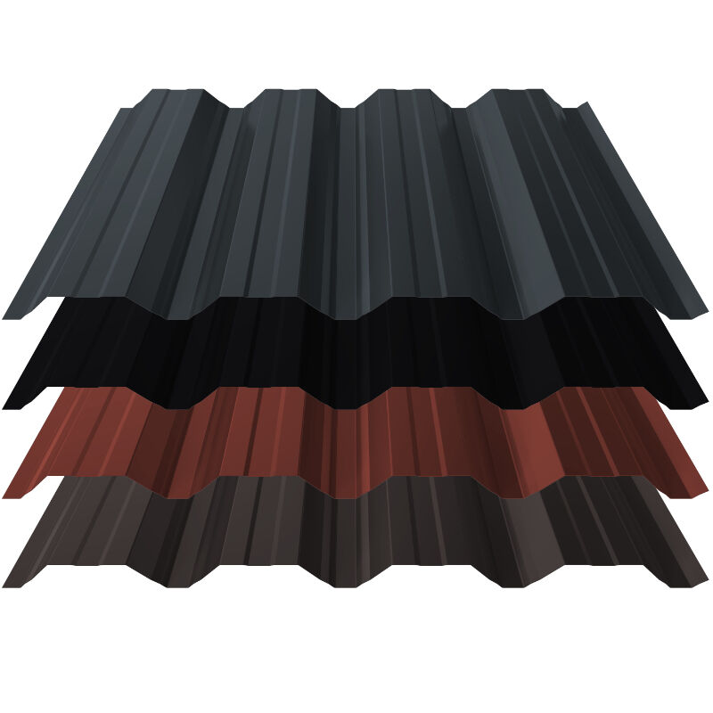 Trapezblech T50 | Wand | 0,50 mm | Stahl | 36 µm ThyssenKrupp ICE Crystal 1 Trapezblech T50 | Wand | 0,50 mm | Stahl | 36 µm ThyssenKrupp ICE Crystal