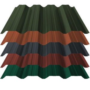 Trapezblech T50 | Wand | 0,63 mm | Stahl | 25 µm Polyester