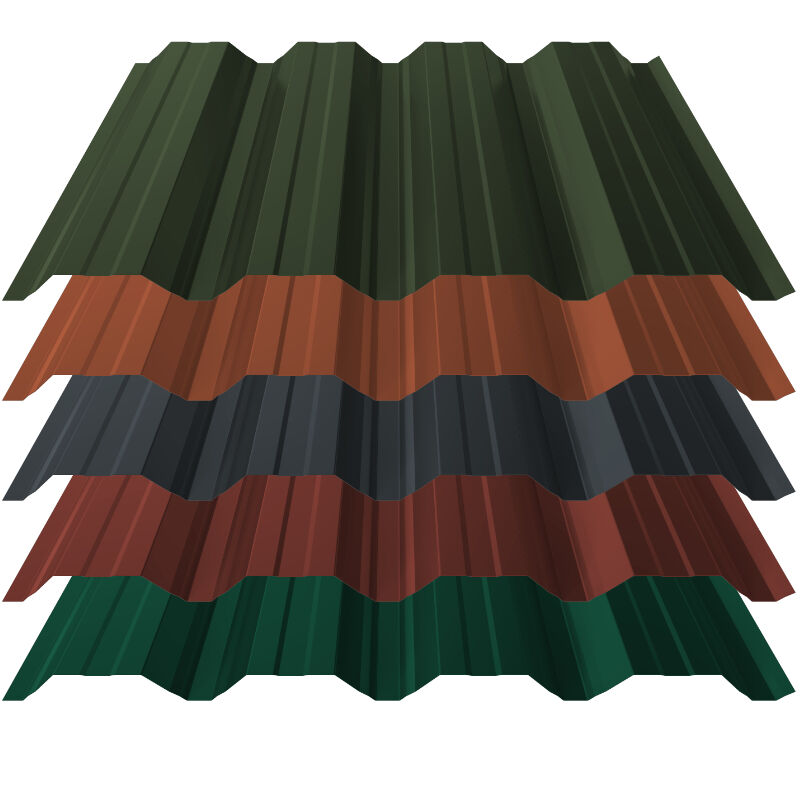 Trapezblech T50 | Wand | 0,63 mm | Stahl | 25 µm Polyester 1 Trapezblech T50 | Wand | 0,63 mm | Stahl | 25 µm Polyester