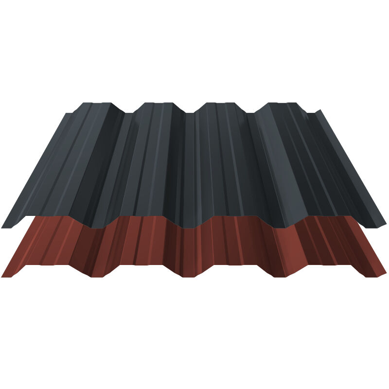 Trapezblech T50 | Wand | 0,75 mm | Stahl | 25 µm Polyester 1 Trapezblech T50 | Wand | 0,75 mm | Stahl | 25 µm Polyester