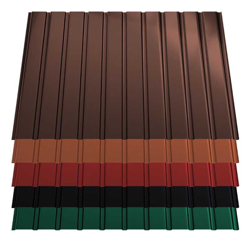 Trapezblech T7 | Wand | 0,50 mm | Stahl | 25 µm ThyssenKrupp Polyester 1 Trapezblech T7 | Wand | 0,50 mm | Stahl | 25 µm ThyssenKrupp Polyester