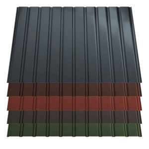 Trapezblech T7 | Wand | 0,50 mm | Stahl | 35 µm ThyssenKrupp Matt