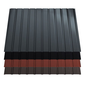 Trapezblech T7 | Wand | 0,50 mm | Stahl | 36 µm ThyssenKrupp ICE Crystal