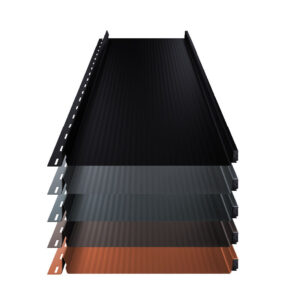 Stehfalz Terrano | Dach & Wand | 0,50 mm | Stahl | Nanowelle | 316 mm Breite | 50 µm Superior HB