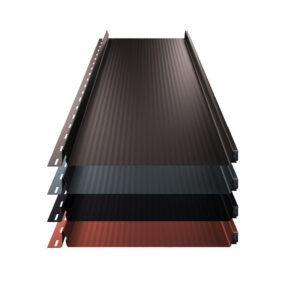 Stehfalz Terrano | Dach & Wand | 0,50 mm | Stahl | Nanowelle | 316 mm Breite | 36 µm ThyssenKrupp ICE Crystal