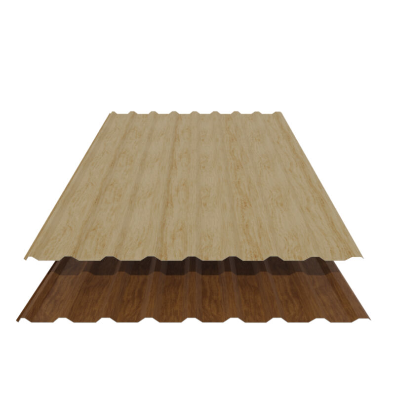 Trapezblech 20/138 | Dach | 0,50 mm | Stahl | 35 µm Strukturpolyester 1 Trapezblech 20/138 | Dach | 0,50 mm | Stahl | 35 µm Strukturpolyester