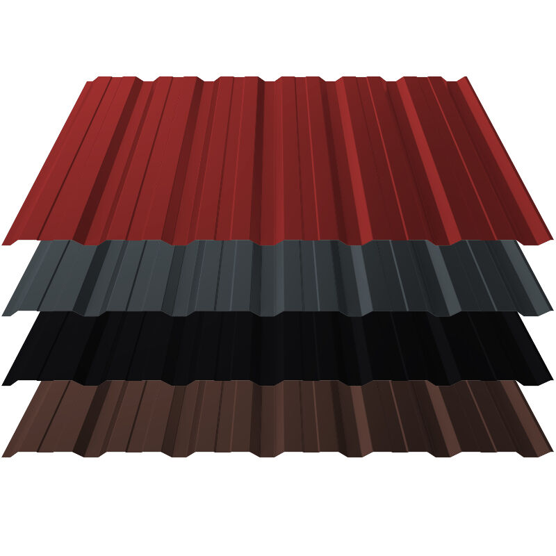 Trapezblech T18+ | Wand | 0,60 mm | Aluminium | 25 µm Stucco 1 Trapezblech T18+ | Wand | 0,60 mm | Aluminium | 25 µm Stucco