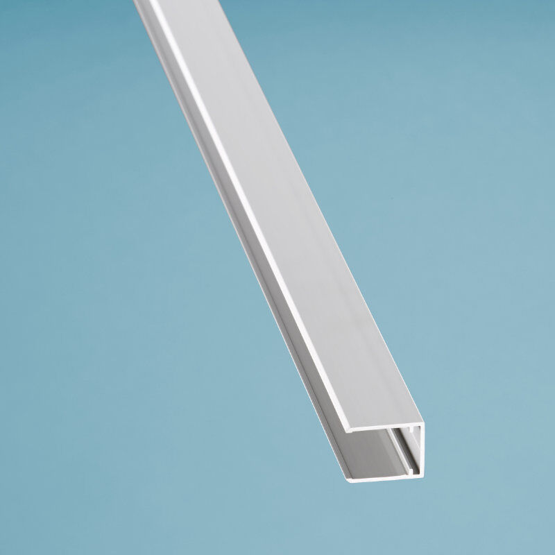 U-Profil Alu für 16mm Hohlkammerpaneele 1 U-Profil Alu für 16mm Hohlkammerpaneele