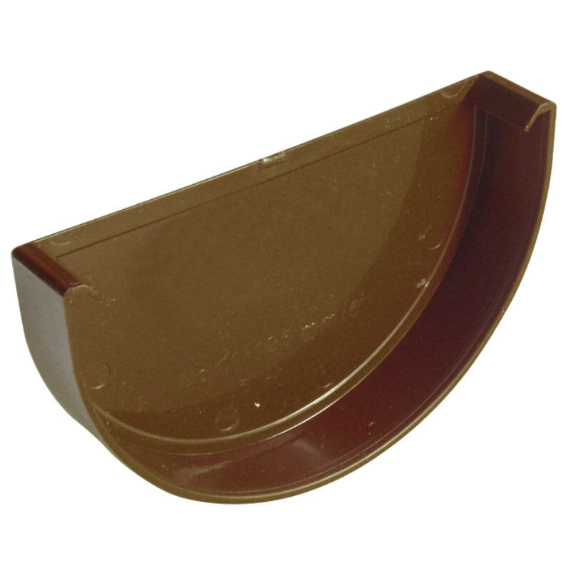 Universal Rinnenendstück für 100 mm Kunststoff Dachrinne 1 Universal Rinnenendstück für 100 mm Kunststoff Dachrinne