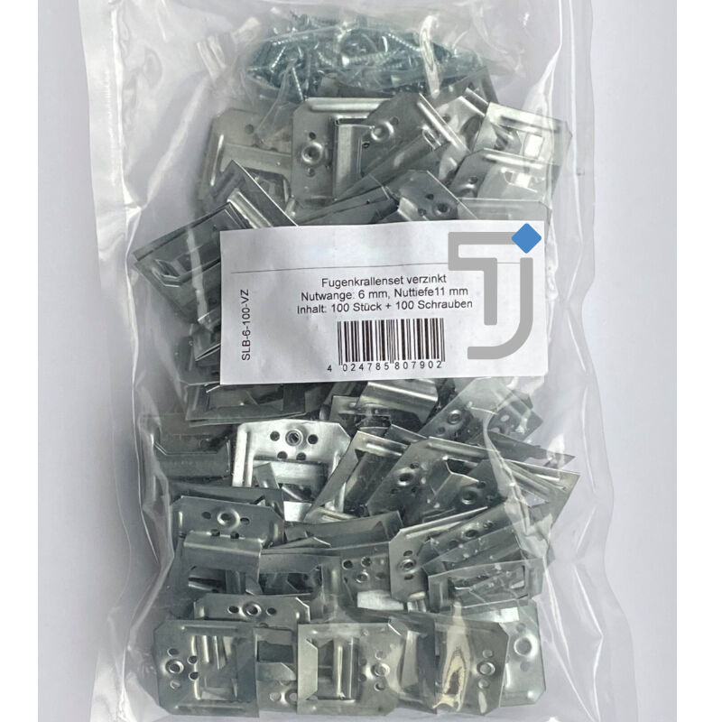 VP200 Fugenkrallenset verzinkt 100 Stck / Pack 1 VP200 Fugenkrallenset verzinkt 100 Stck / Pack