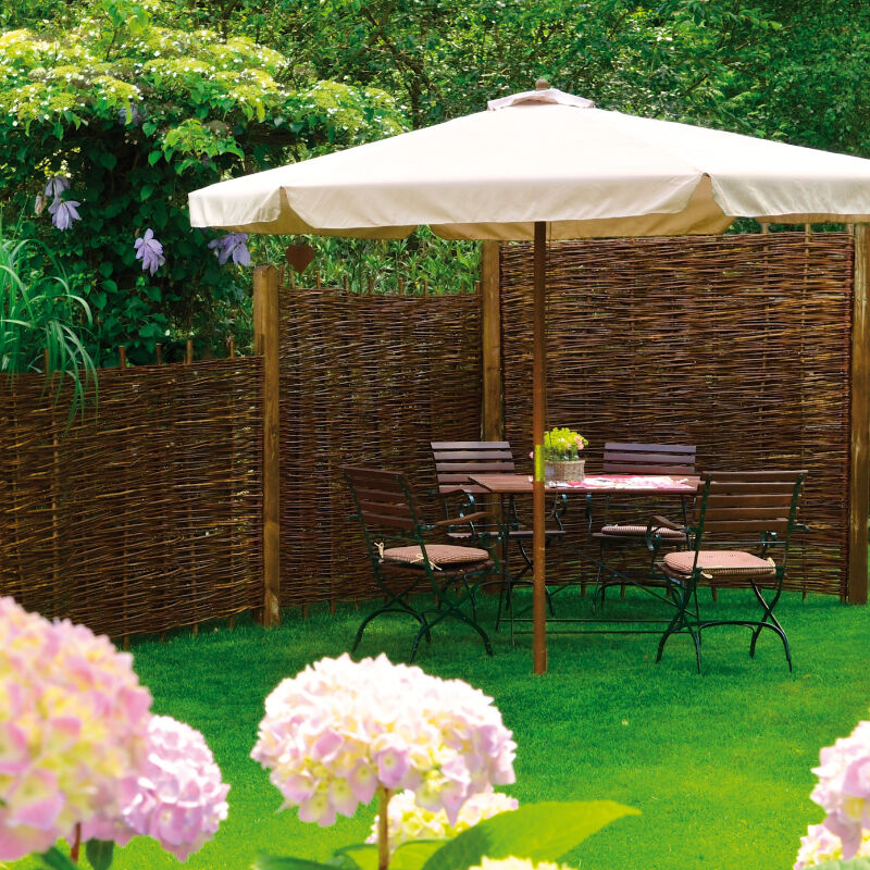 Weidengeflechtzaun | ASO 1 Weidengeflechtzaun | ASO