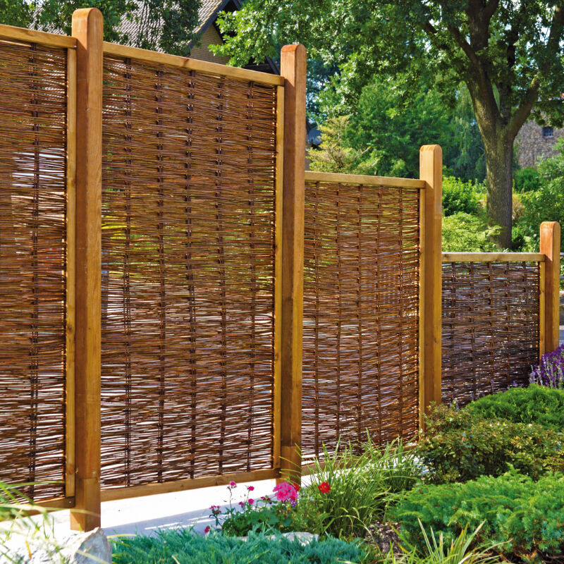 Weidengeflechtzaun | FAKO 1 Weidengeflechtzaun | FAKO
