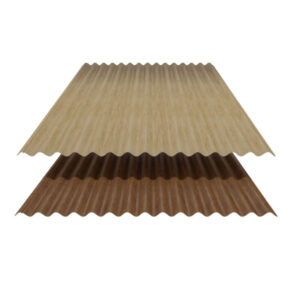 Wellblech 76/18 | Dach | 0,50 mm | Stahl | 35 µm Strukturpolyester