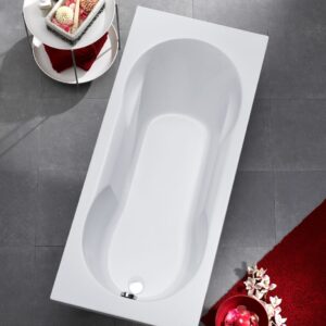 Badewanne Nixe, 1700x750/400mm, weiß