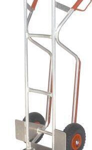 Alukarre 200 kg H 1300 mm Lufträder 260x85 mm