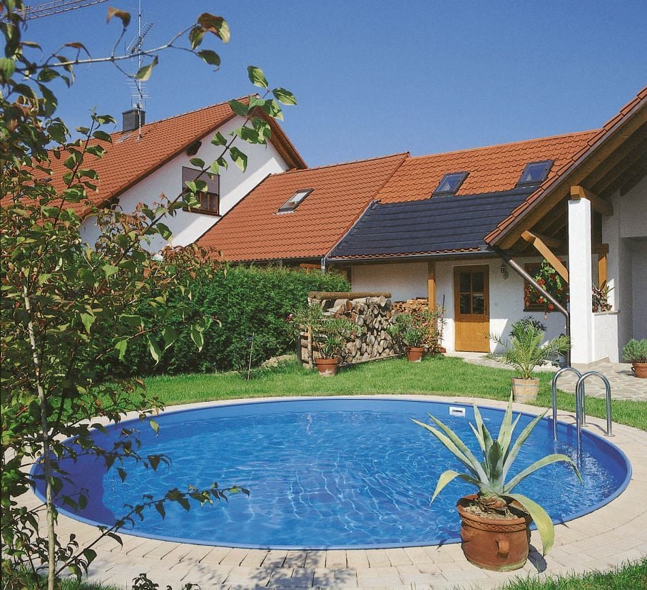 Rundform-Schwimmbecken-Set Brasilia 1 Rundform-Schwimmbecken-Set Brasilia