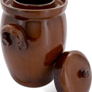 Gärtopf inkl. Deckel und Beschwerungsstein Form 2