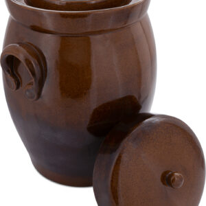 Gärtopf inkl. Deckel und Beschwerungsstein Form 2