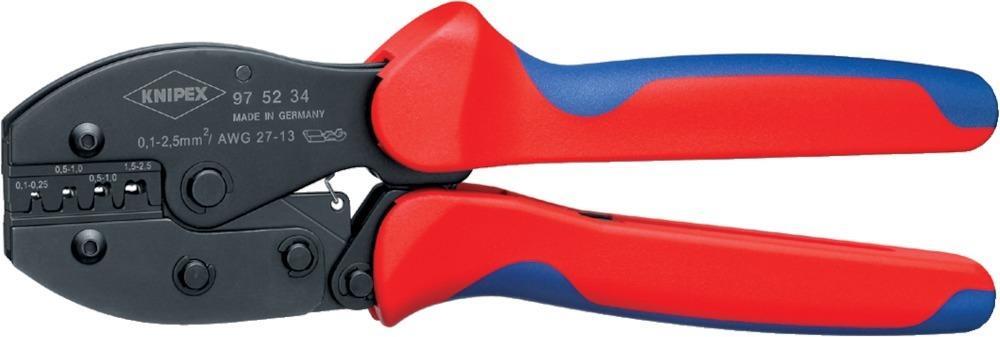 Crimp-Hebelzange 0,1-2,5qmm KNIPEX 1 Crimp-Hebelzange 0,1-2,5qmm KNIPEX