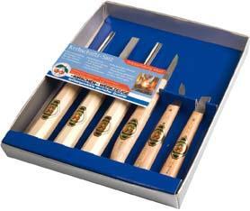 Kerbschnitzwerkzeug-Satz Nr.5696 6tlg. Kirsche 1 Stück