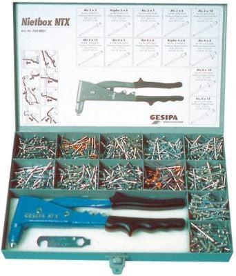 Nietbox-Junior mit NTX Gesipa 1 Stück 1 Nietbox-Junior mit NTX Gesipa 1 Stück