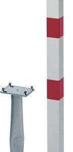 Absperrpfosten KLAPPY-BO 70x70mm Zylinder 1 Stück