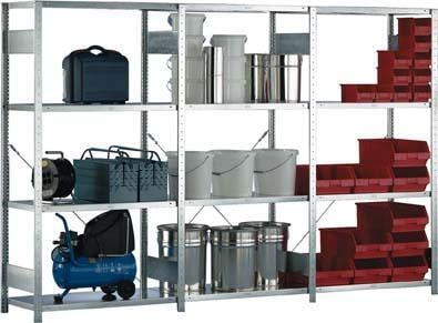 Steckregal AF META CLIP V150 200x100x40cm 1 Stück 1 Steckregal AF META CLIP V150 200x100x40cm 1 Stück