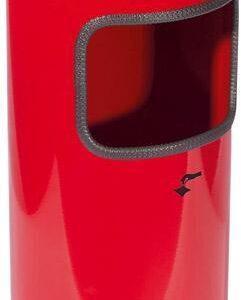 Abfall-Ascher Rondo Boden rot
