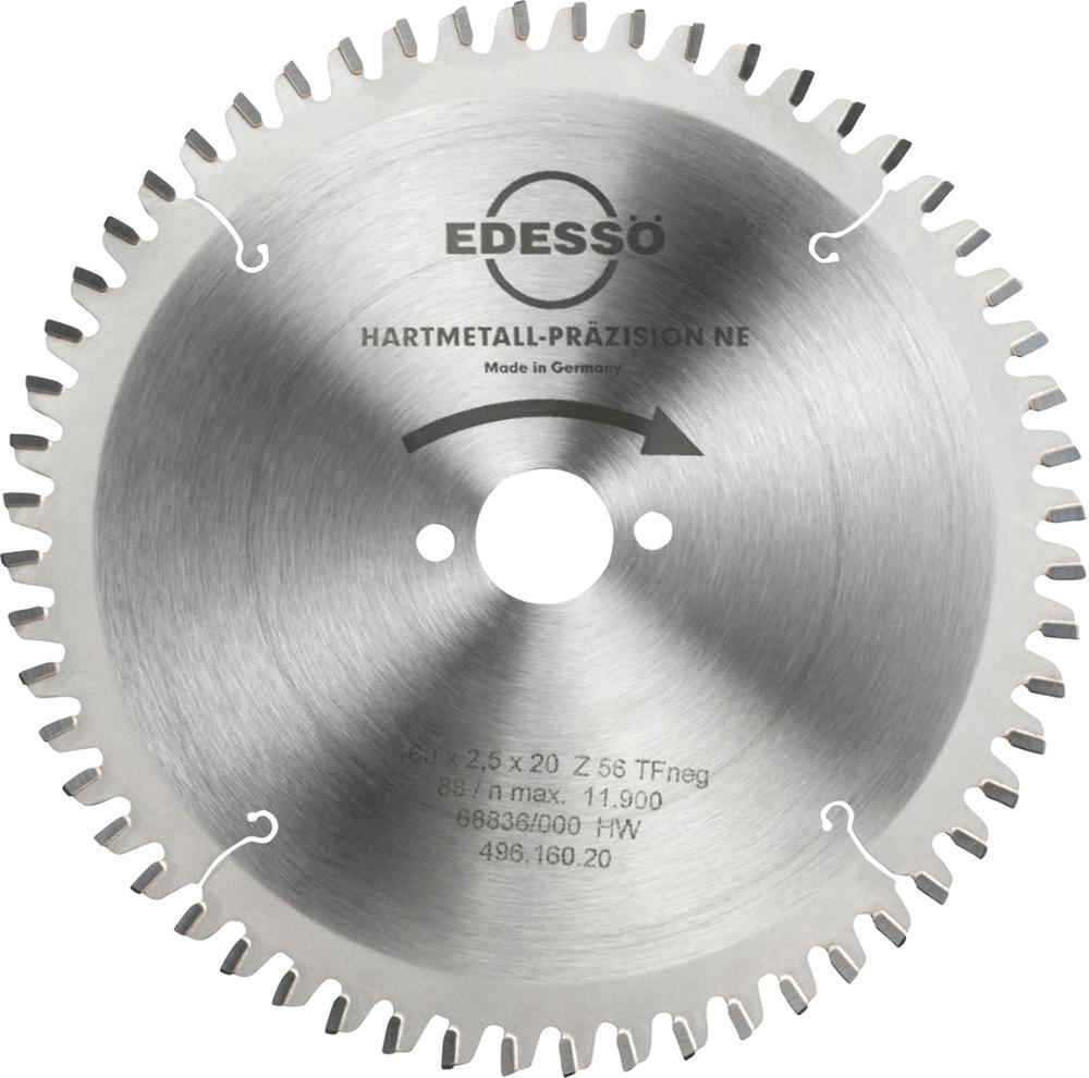 HW Kreissägeblatt Präzision 160x2,5 B20 Z56 Ne-negativ 1 HW Kreissägeblatt Präzision 160x2,5 B20 Z56 Ne-negativ