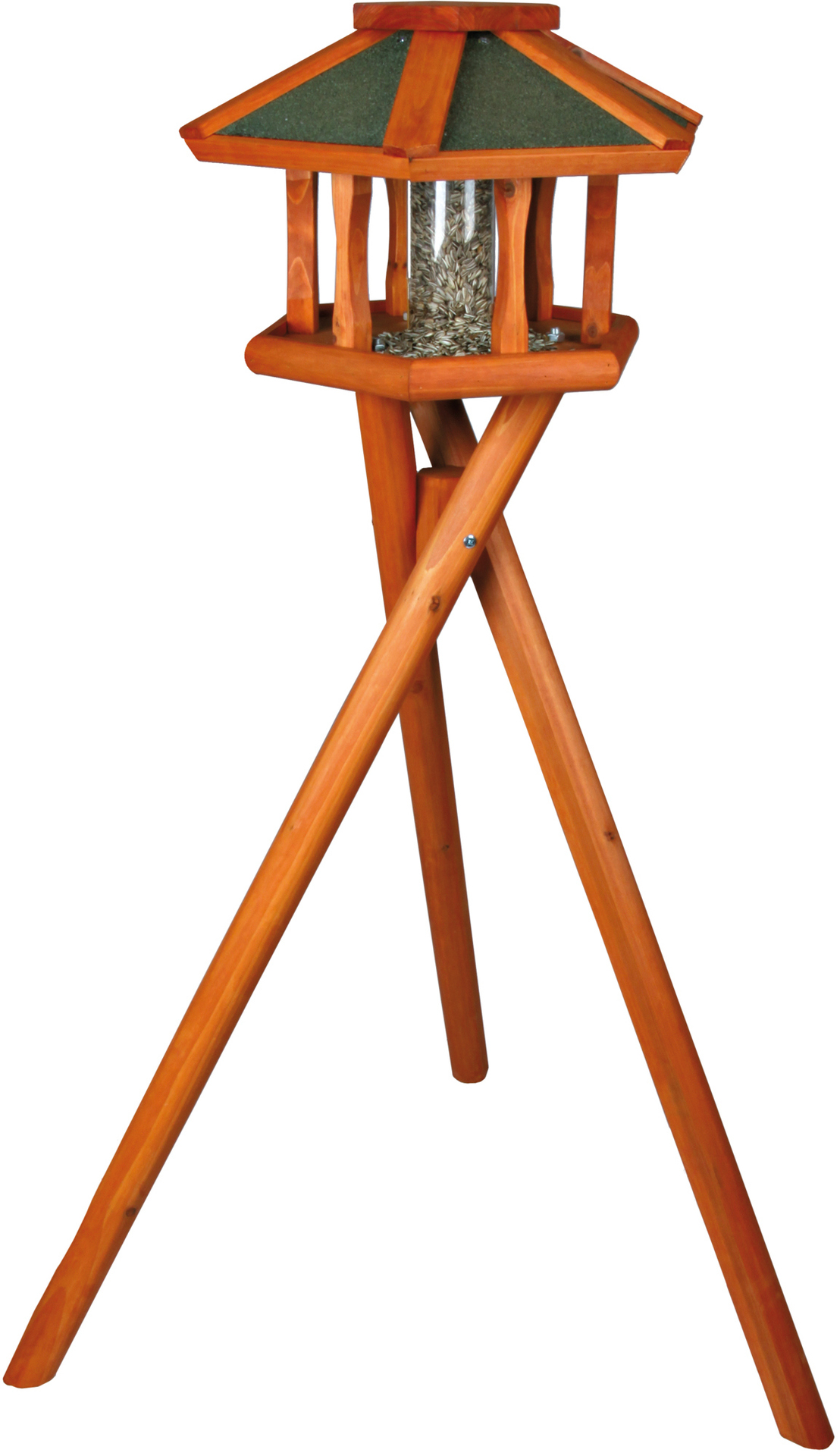 Vogelfutterhaus mit Silo 1 Vogelfutterhaus mit Silo