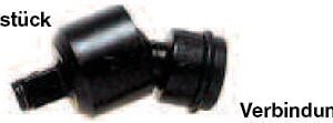 Gelenkstück 19,0mm (3/4) 105mm