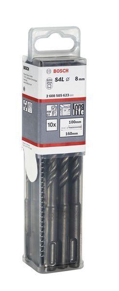 Hammerbohrer S4L SDS-PLUS 10er 6,5x200/260 mm 1 Hammerbohrer S4L SDS-PLUS 10er 6,5x200/260 mm