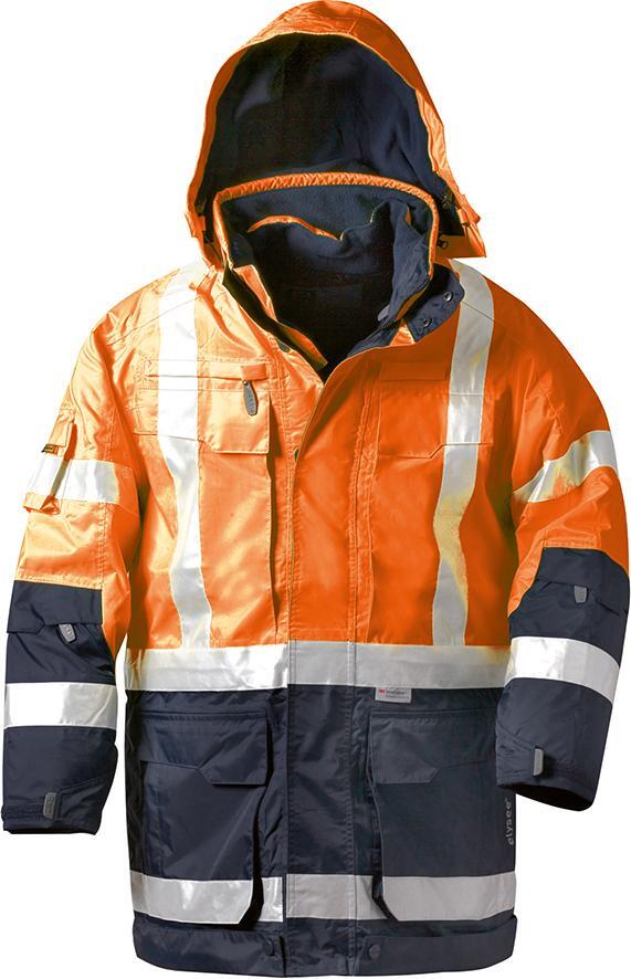 Warnparka Wallace, 4in1, Gr. XL, orange 1 Warnparka Wallace, 4in1, Gr. XL, orange