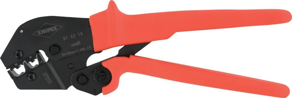 Crimp-Hebelzange für Aderendhülsen 35+50qmm KNIPEX 1 Crimp-Hebelzange für Aderendhülsen 35+50qmm KNIPEX