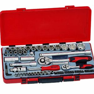 Steckschlüssel-Satz 1/4 und 1/2 Zoll 67-teilig