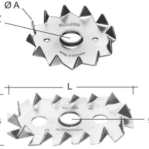 Holzverbinder nach DIN 1052 einseitig E117 feuerverzinkt 40 Stüc