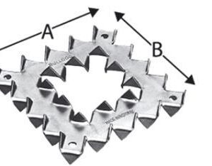 Holzverbinder nach DIN 1052 zweiseitg D 50 feuerverzinkt 200 Stü
