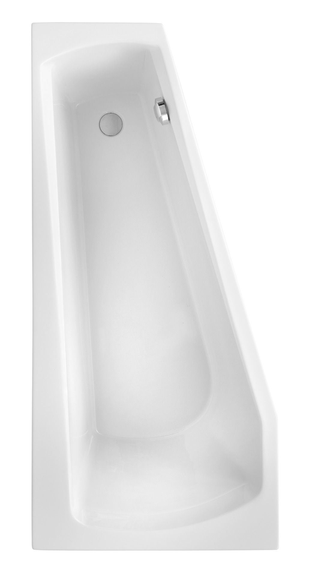 Badewanne Bahia, 1600x750/420mm, weiß 1 Badewanne Bahia, 1600x750/420mm, weiß